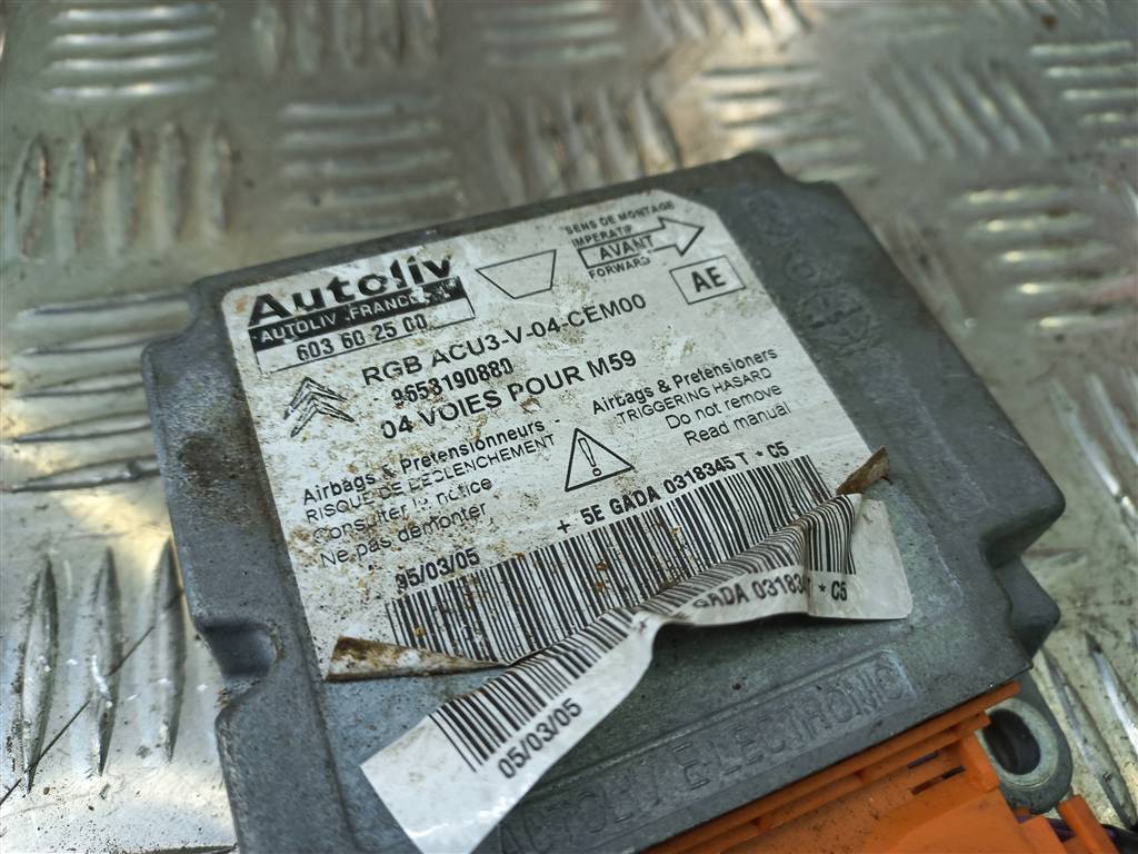 блок управления srs (air bag) Citroen Berlingo  6545R1, 630 рублей, Москва
