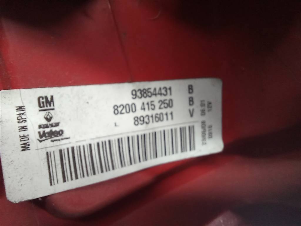 фонарь  (фара) Renault Trafic  8200336840, 14200 рублей, Москва