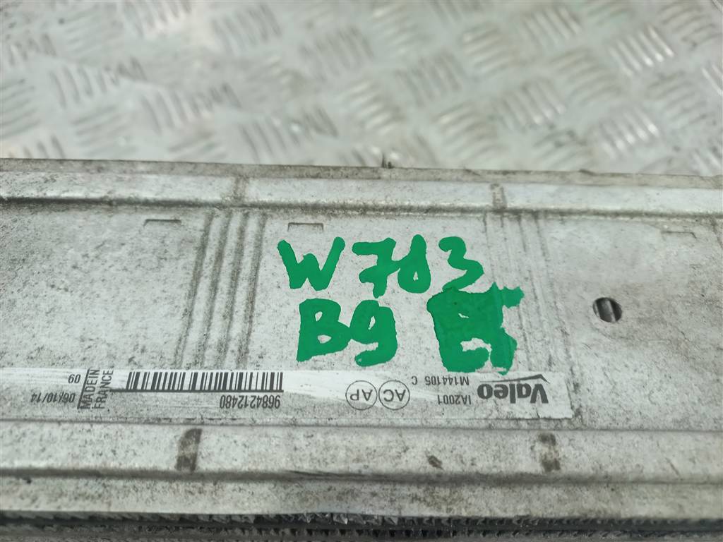 радиатор интеркулера (интеркулер) Citroen Berlingo  0384N9, 2700 рублей, Москва