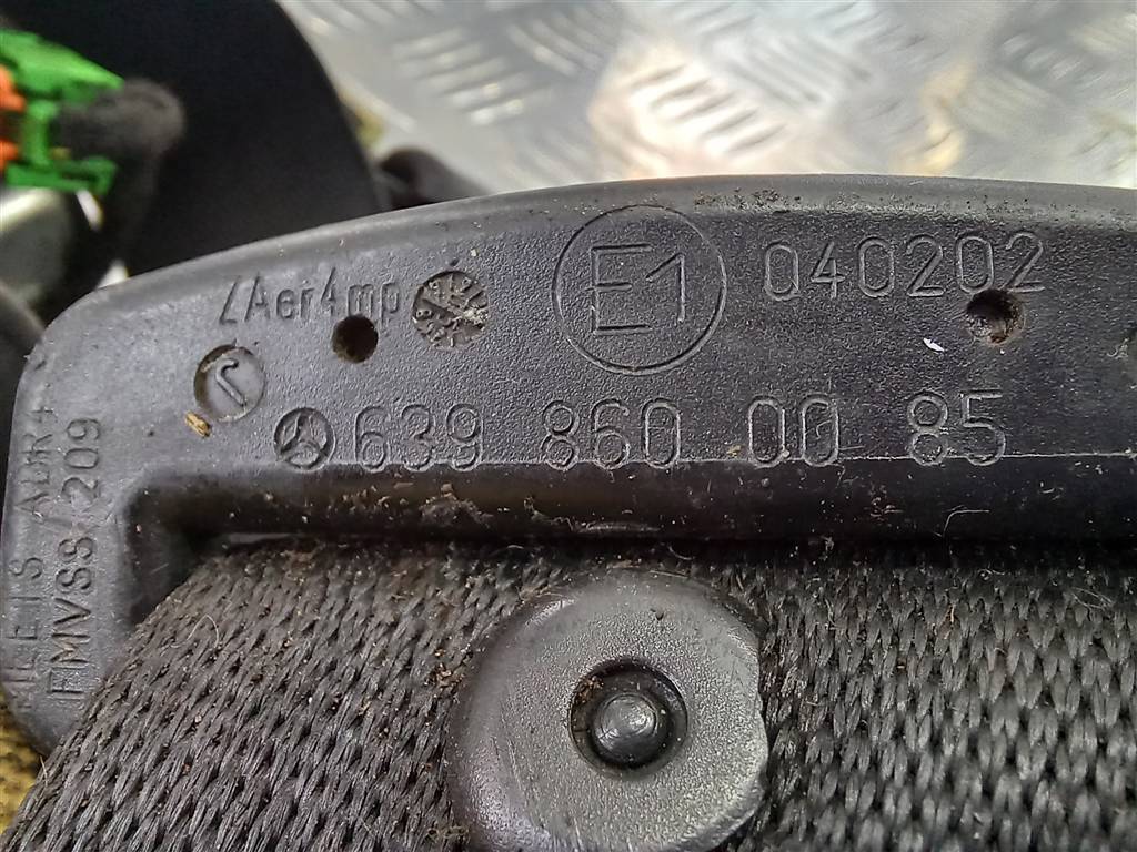 ремень безопасности MERCEDES-BENZ Vito  A6398600085, 2130 рублей, Москва