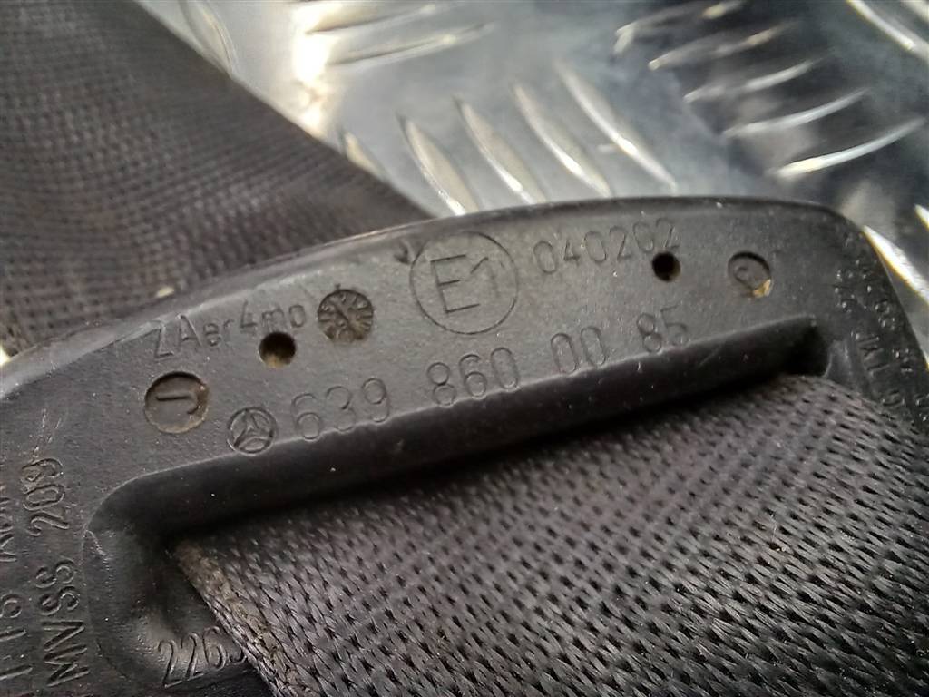 ремень безопасности MERCEDES-BENZ Vito  A6398600085, 2130 рублей, Москва