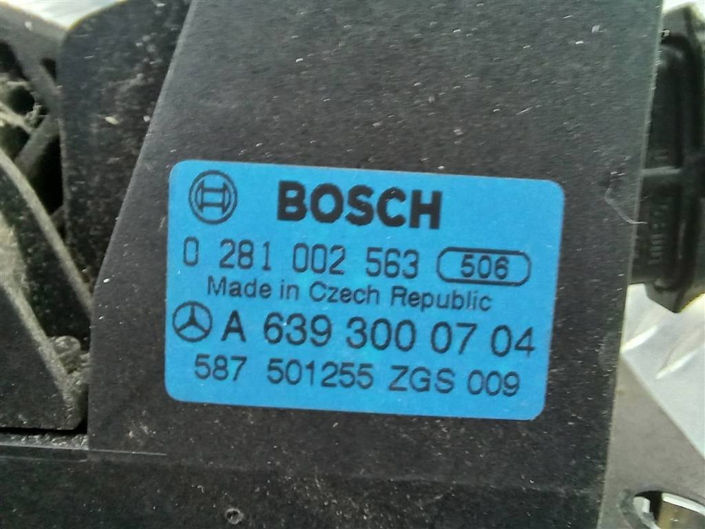 педаль газа MERCEDES-BENZ Vito  A6393000704, 3850 рублей, Москва