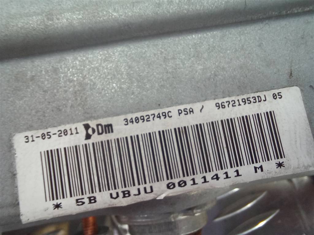 подушка безопасности пассажира Peugeot Partner  96721953DJ, 17650 рублей, Москва