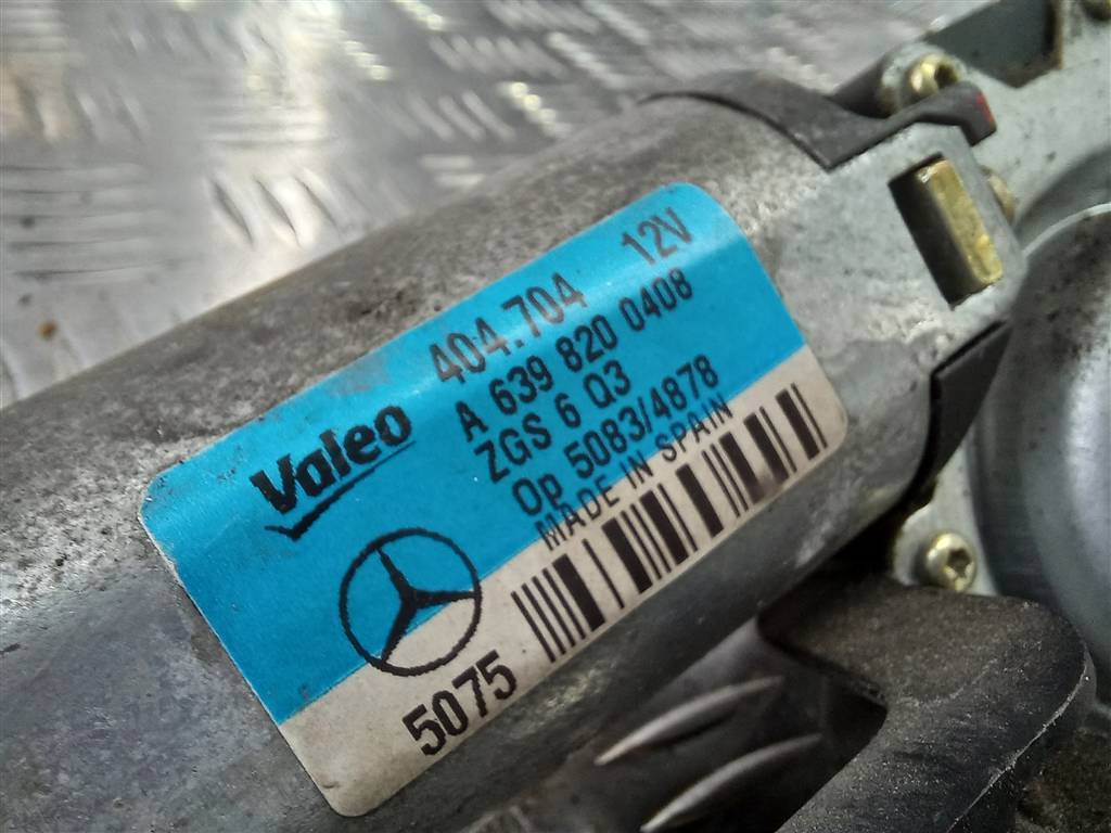 моторчик стеклоочистителя MERCEDES-BENZ Vito  A6398200408, 7300 рублей, Москва