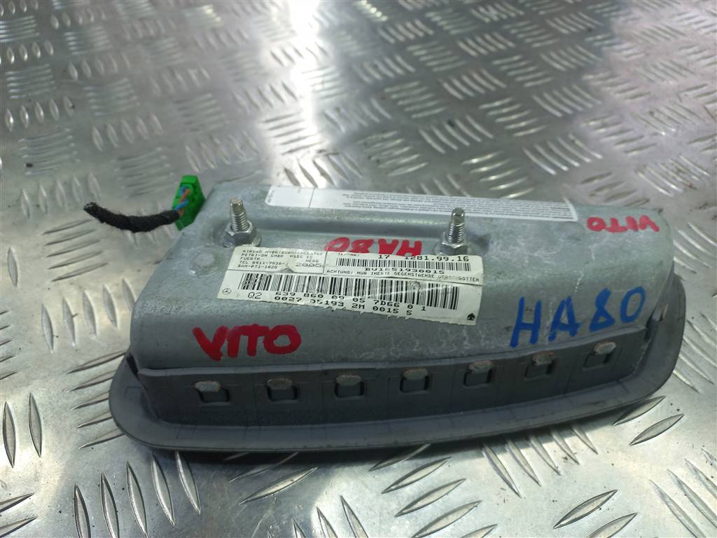 подушка безопасности сидения MERCEDES-BENZ Vito  A6398600905, 3850 рублей, Москва