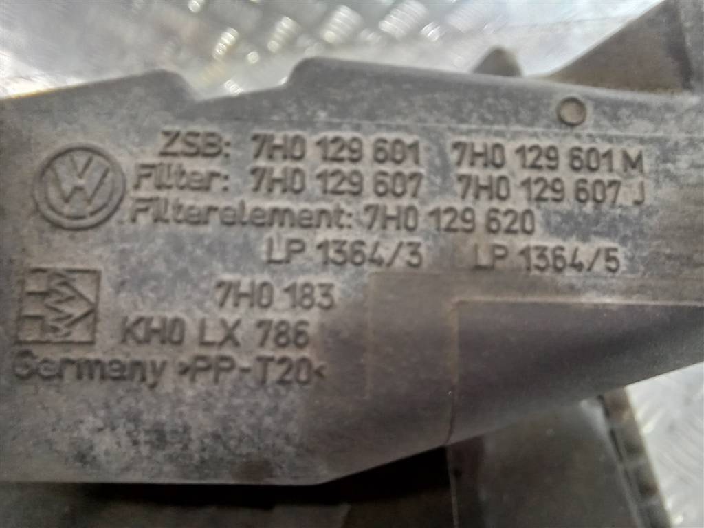 корпус воздушного фильтра Volkswagen Transporter  7H0129607J, 6730 рублей, Москва