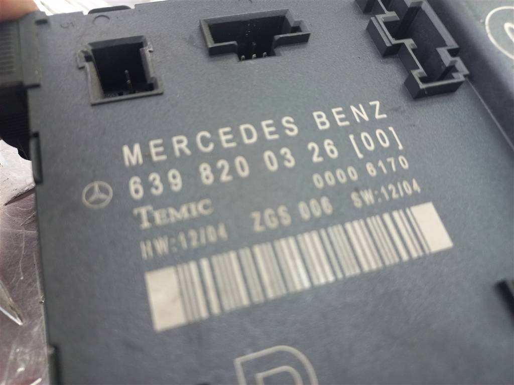 блок комфорта MERCEDES-BENZ Vito  A6398200326, 860 рублей, Москва