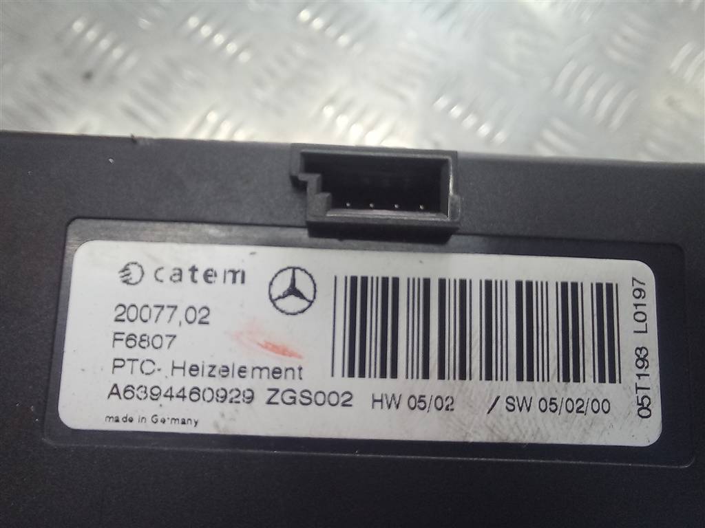 радиатор отопителя MERCEDES-BENZ Vito  A6394460929, 3279 рублей, Москва