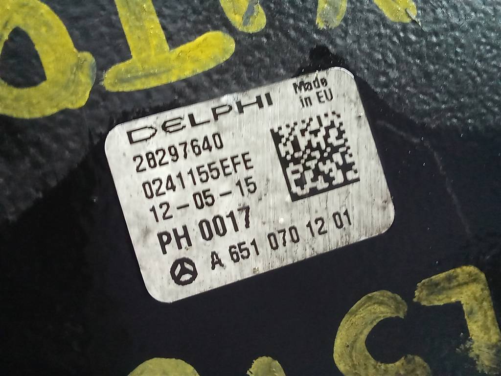 насос топливный тнвд MERCEDES-BENZ Vito  A6510701801, 17650 рублей, Москва