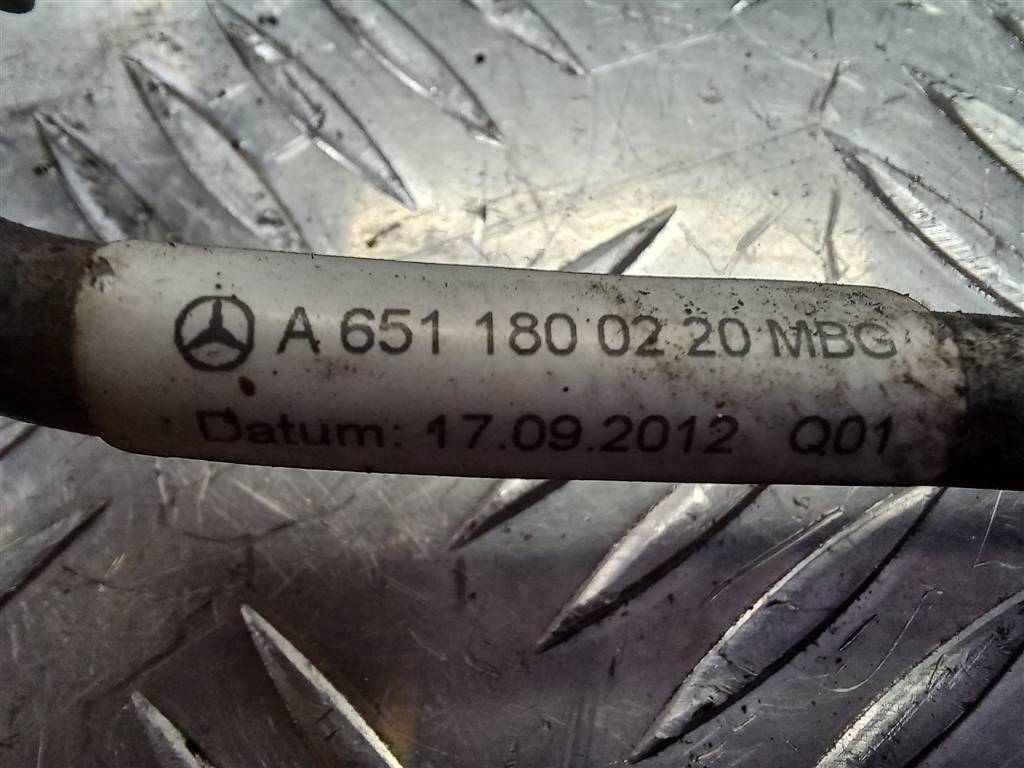 трубка турбины MERCEDES-BENZ Vito  A6511800220, 750 рублей, Москва