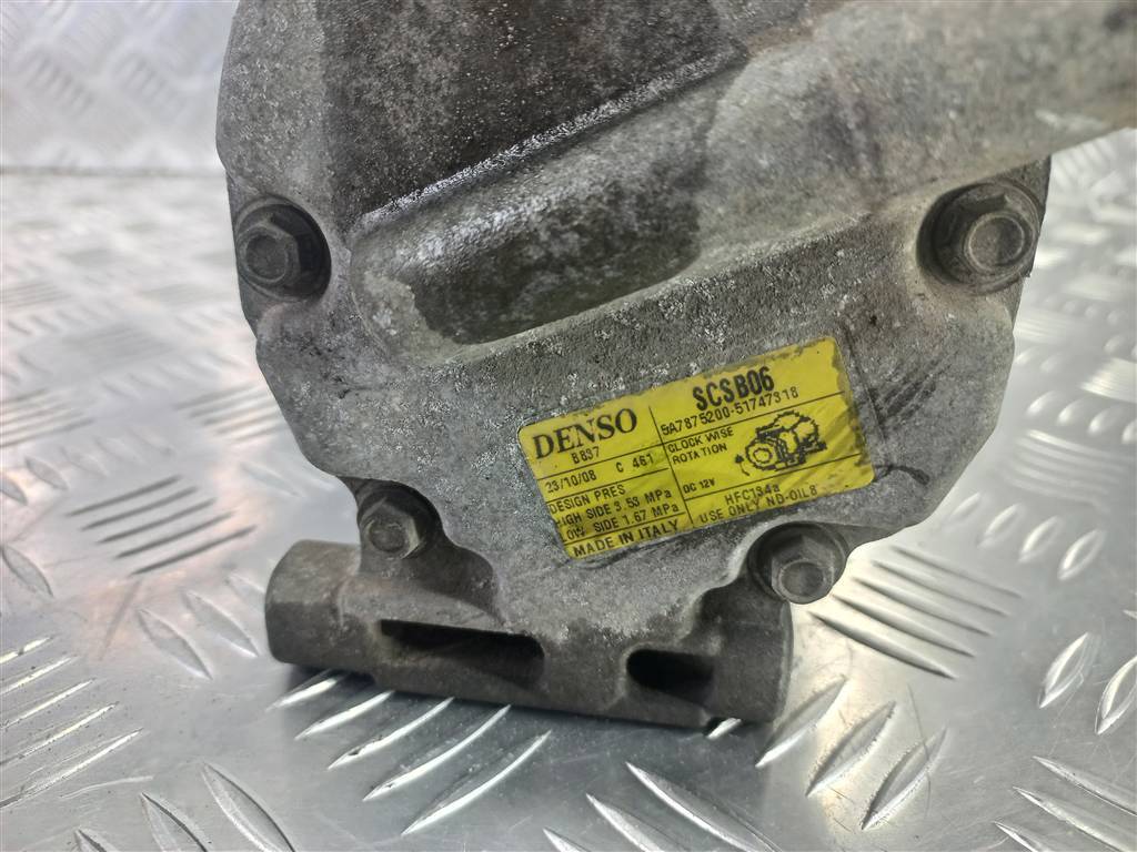 компрессор кондиционера Fiat Doblo 1.4 MT (78 л.с.)Doblo  I рестайлинг (2005—2015) Фургон 51747318, 2700 рублей, Москва