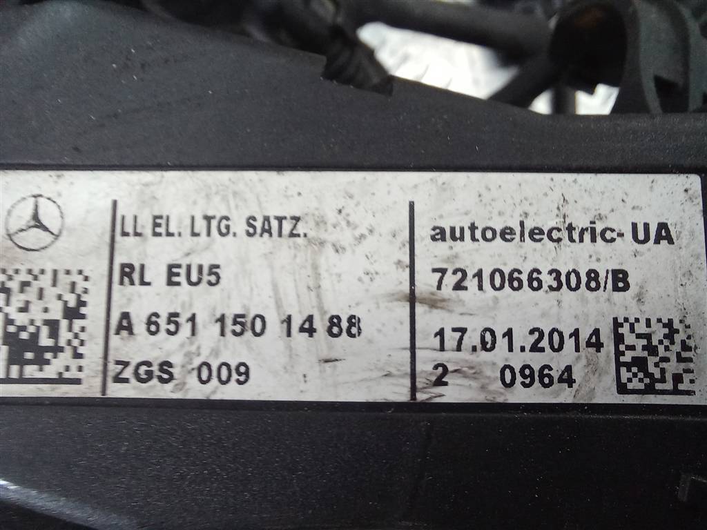проводка (коса) MERCEDES-BENZ Vito  A6511501188, 6730 рублей, Москва