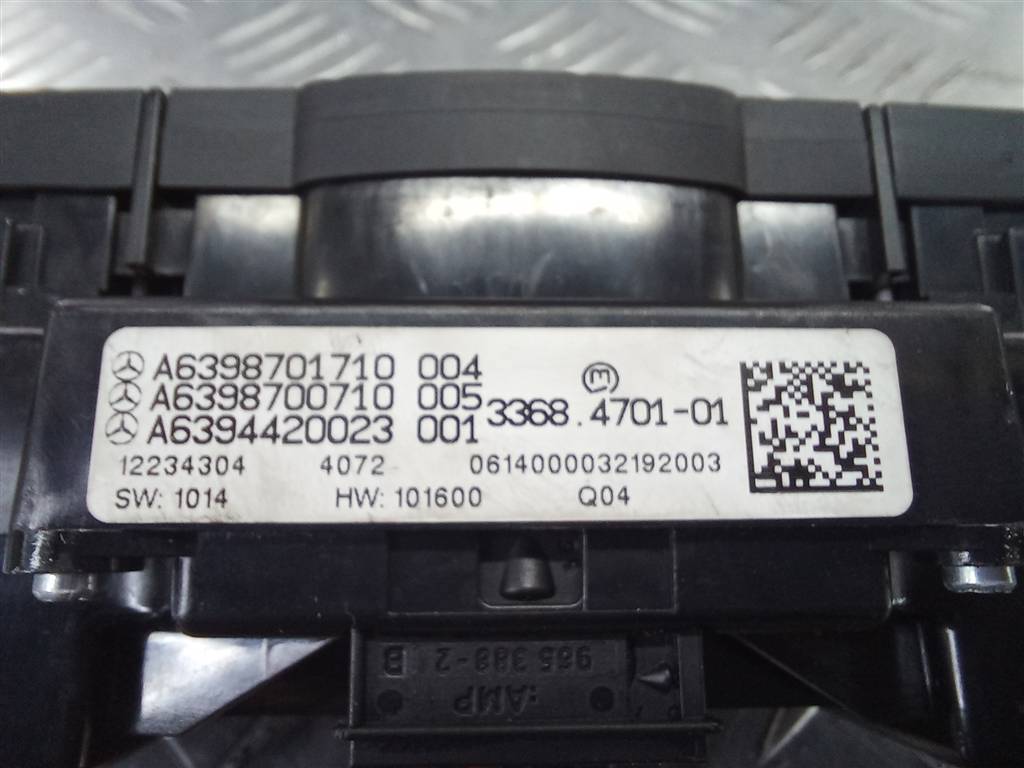 блок кнопок MERCEDES-BENZ Vito  A6398701710, 5580 рублей, Москва