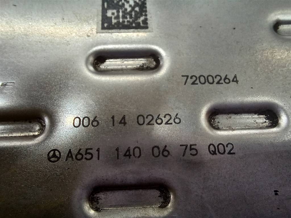 радиатор егр MERCEDES-BENZ Vito  A6511400675, 1210 рублей, Москва