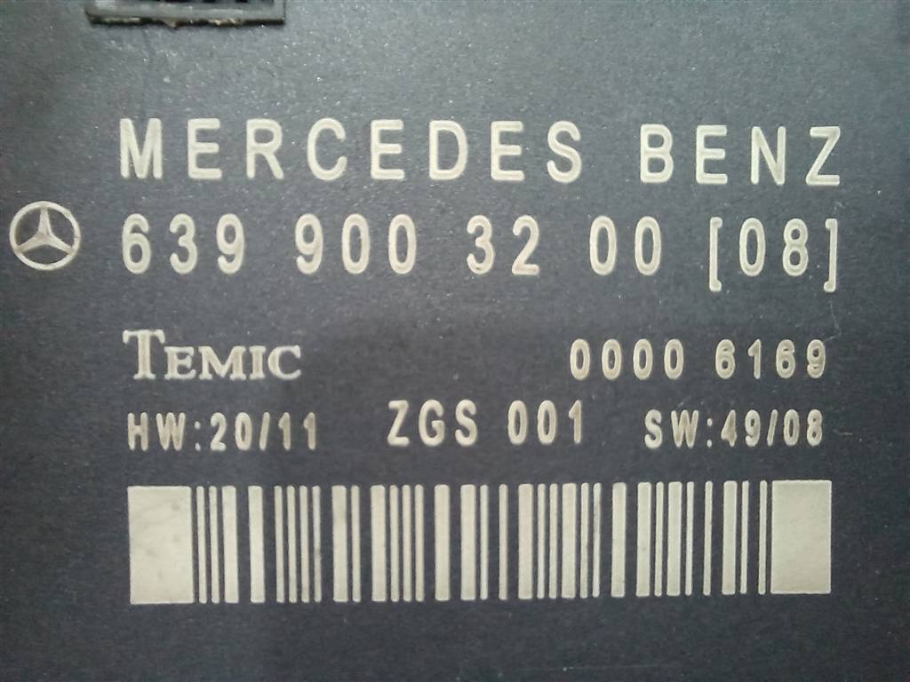 блок комфорта MERCEDES-BENZ Vito  A6399003200, 1670 рублей, Москва