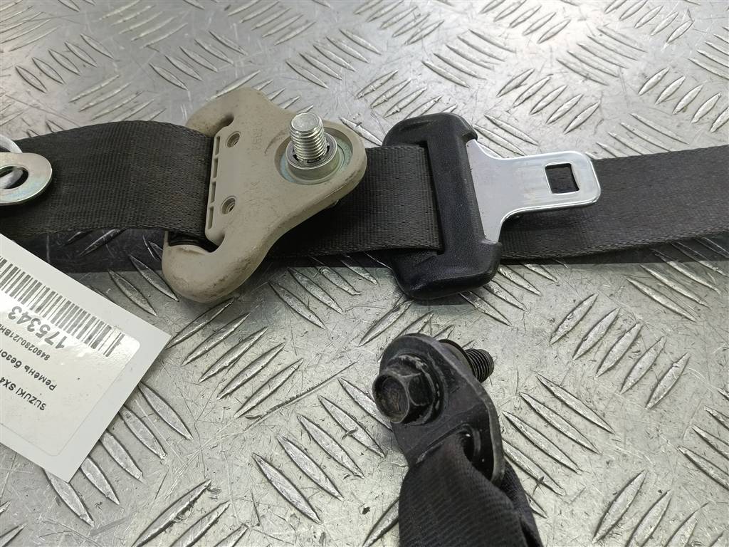 ремень безопасности SUZUKI SX4 1.6 4WD MT (112 л.с.)SX4  I рестайлинг (2009—2014) Внедорожник 8490280J21BHE, 8450 рублей, Москва