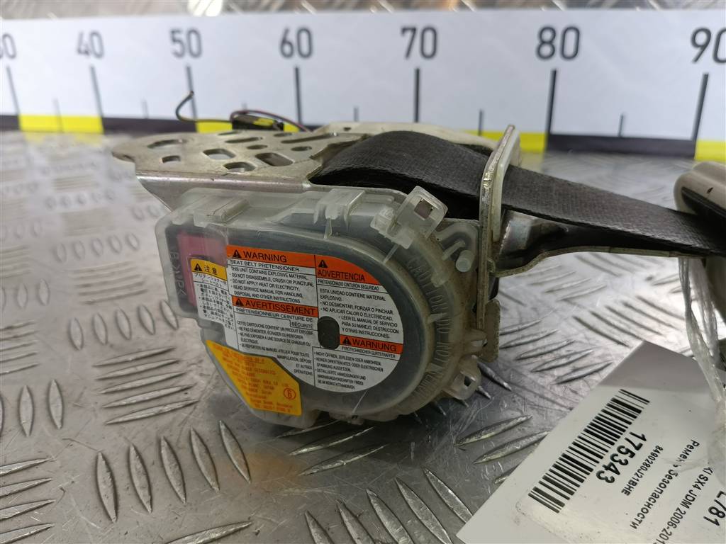 ремень безопасности SUZUKI SX4 1.6 4WD MT (112 л.с.)SX4  I рестайлинг (2009—2014) Внедорожник 8490280J21BHE, 8450 рублей, Москва