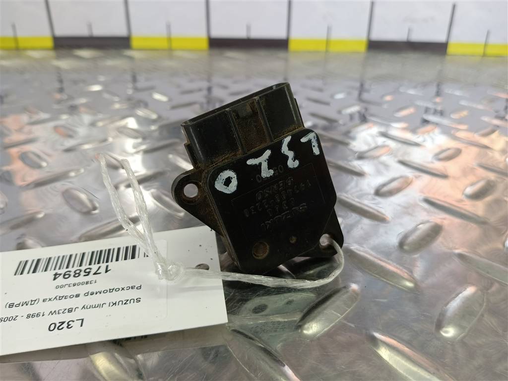 расходомер воздуха (дмрв) SUZUKI JIMNY 1.3 4WD MT (86 л.с.)Jimny  III рестайлинг (2005—2012) Внедорожник 1380063J00, 1550 рублей, Москва