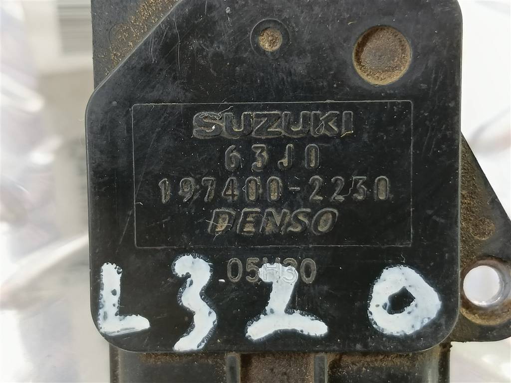 расходомер воздуха (дмрв) SUZUKI JIMNY 1.3 4WD MT (86 л.с.)Jimny  III рестайлинг (2005—2012) Внедорожник 1380063J00, 1550 рублей, Москва