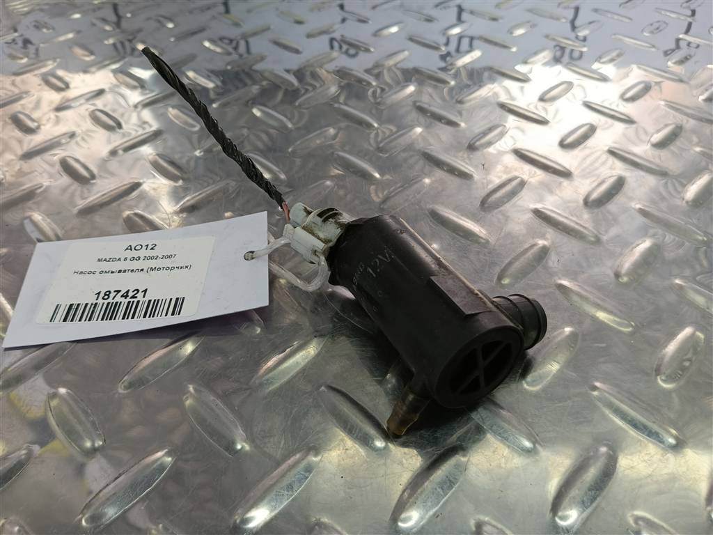 насос омывателя (моторчик) MAZDA 6  GJ6A67482, 750 рублей, Москва