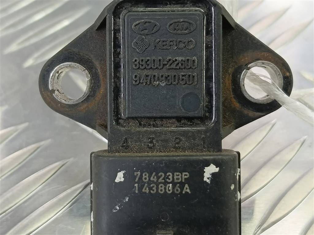 датчик абсолютного давления Hyundai GETZ 1.1 MT (66 л.с.)Getz  I рестайлинг (2005—2011) Хетчбэк 3930022600, 750 рублей, Москва