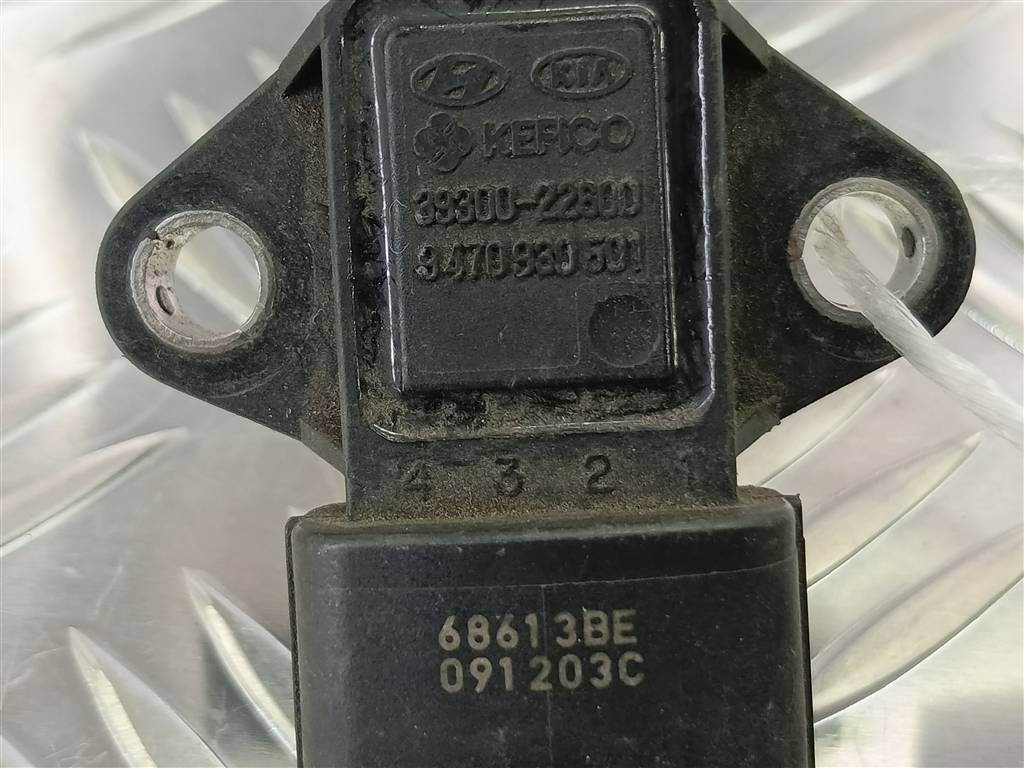 датчик абсолютного давления Hyundai GETZ 1.1 MT (66 л.с.)Getz  I рестайлинг (2005—2011) Хетчбэк 3930022600, 750 рублей, Москва