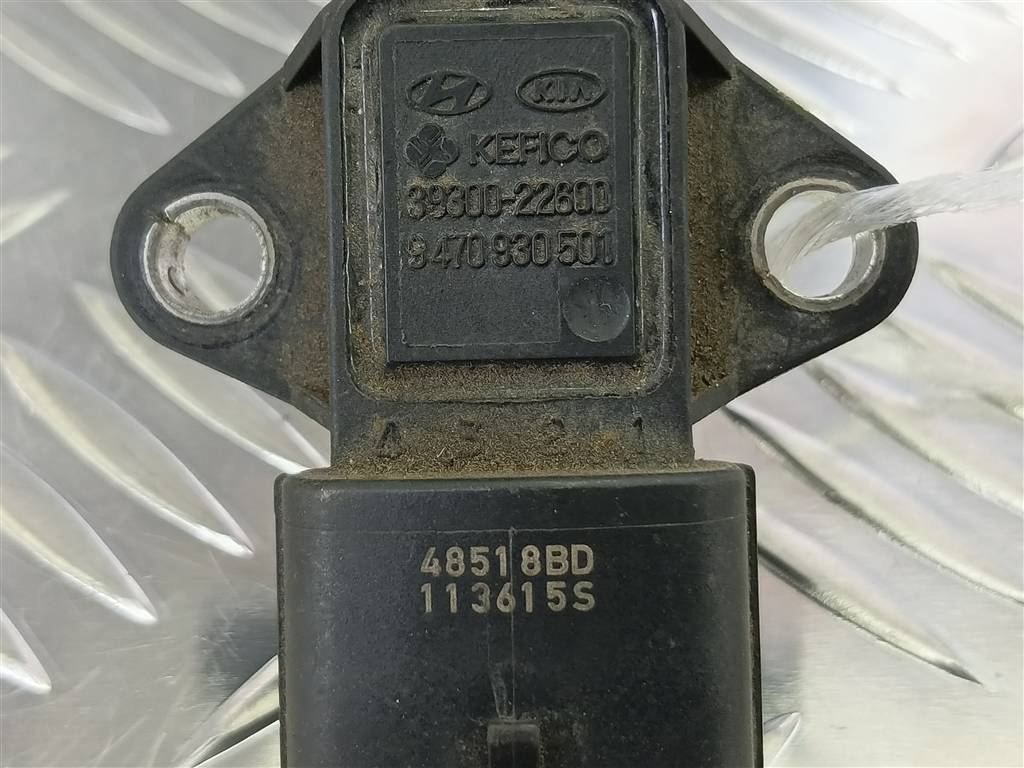 датчик абсолютного давления Hyundai GETZ 1.1 MT (66 л.с.)Getz  I рестайлинг (2005—2011) Хетчбэк 3930022600, 750 рублей, Москва