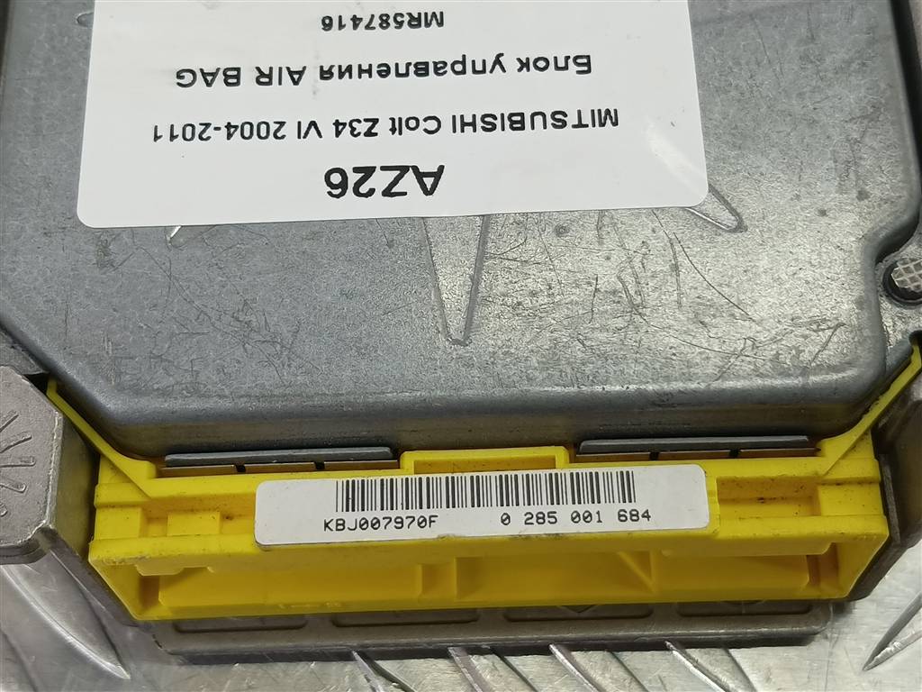 блок управления srs (air bag) MITSUBISHI COLT  MR587416, 980 рублей, Москва