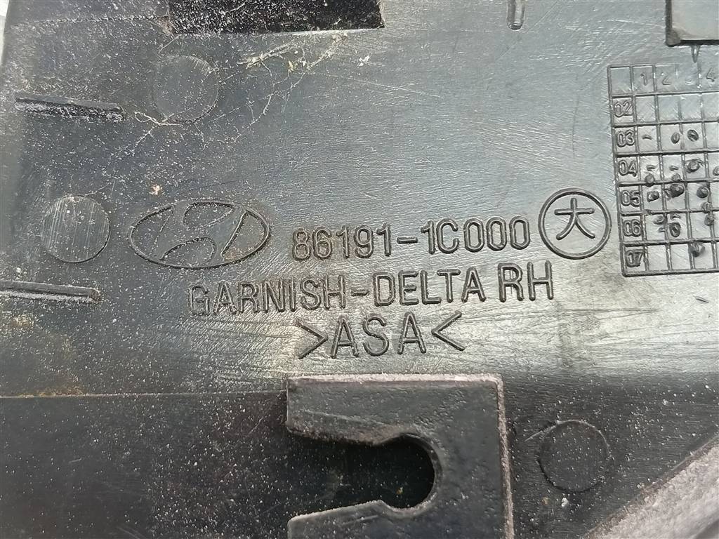 накладка крыла переднего Hyundai GETZ  861901C000, 1780 рублей, Москва