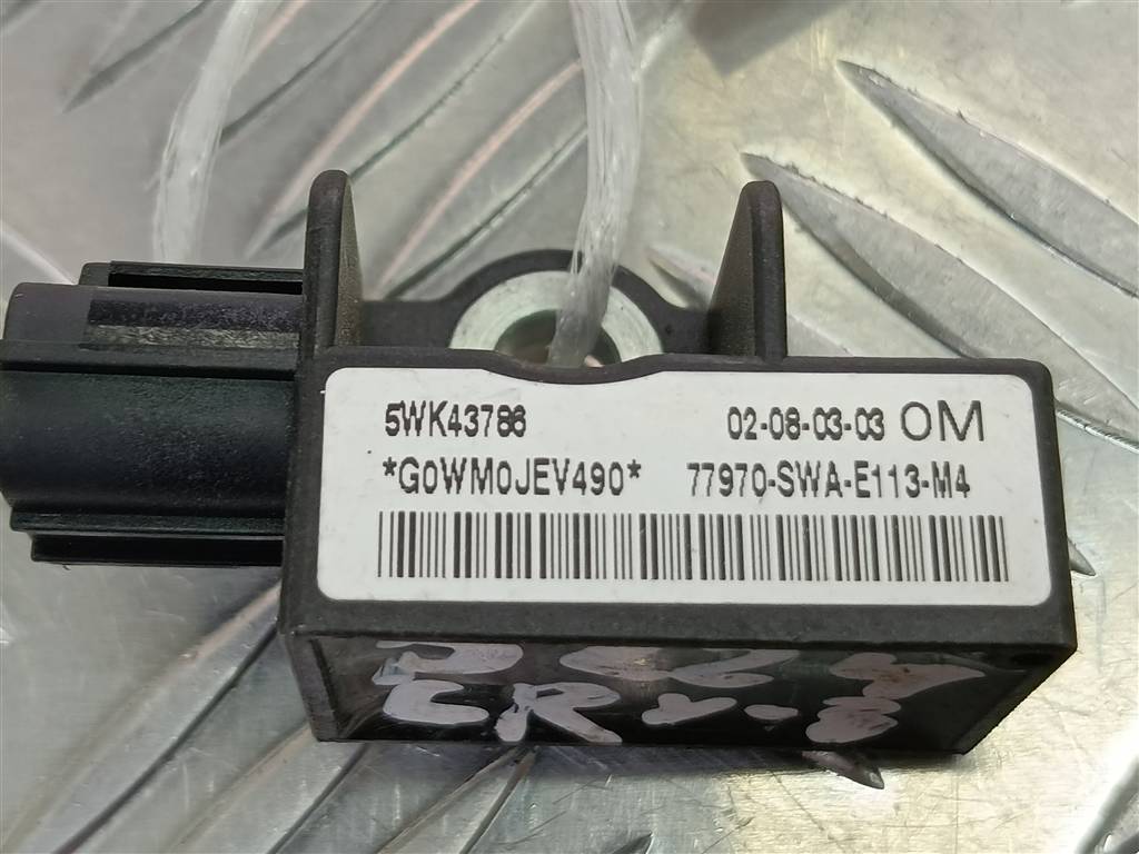 датчик удара (air bag) HONDA CR-V 2.0 AT (150 л.с.)CR-V  III (2006—2009) Внедорожник 77970SWAE11, 630 рублей, Москва