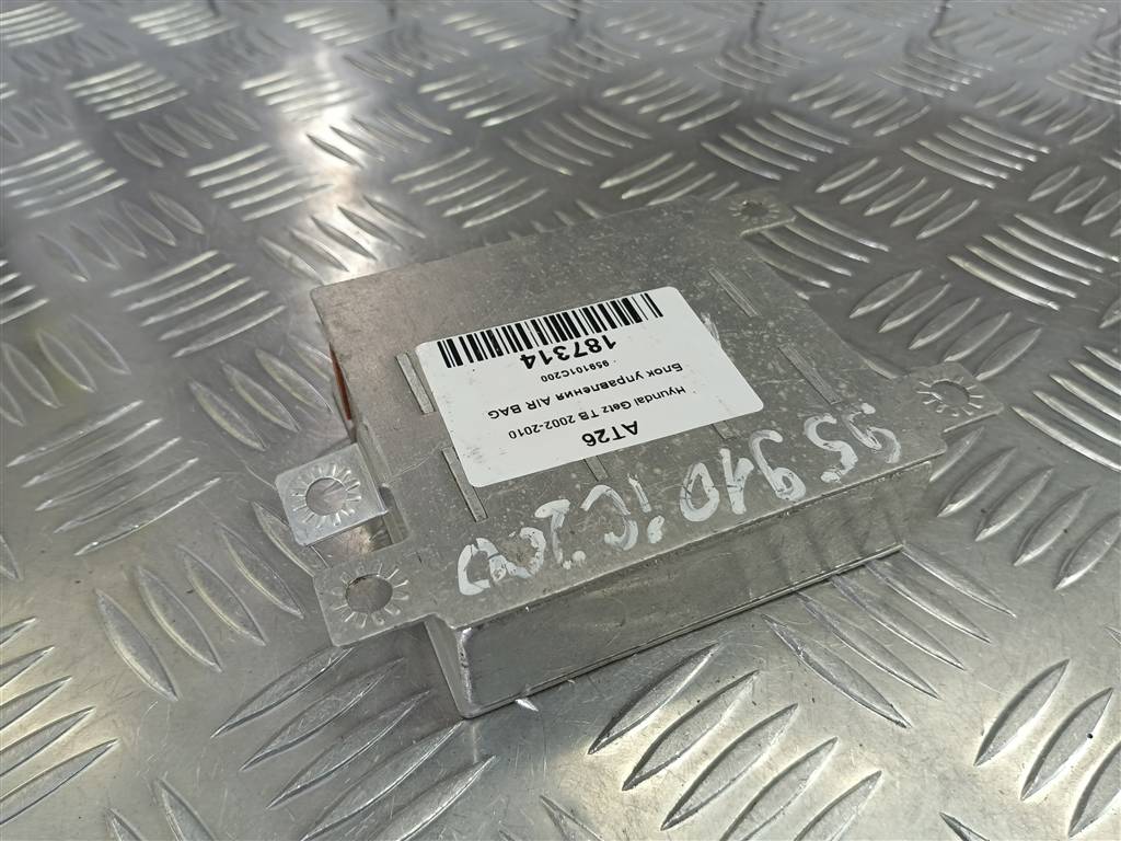 блок управления srs (air bag) Hyundai GETZ 1.6 MT (105 л.с.)Getz  I рестайлинг (2005—2011) Хетчбэк 959101C200, 630 рублей, Москва