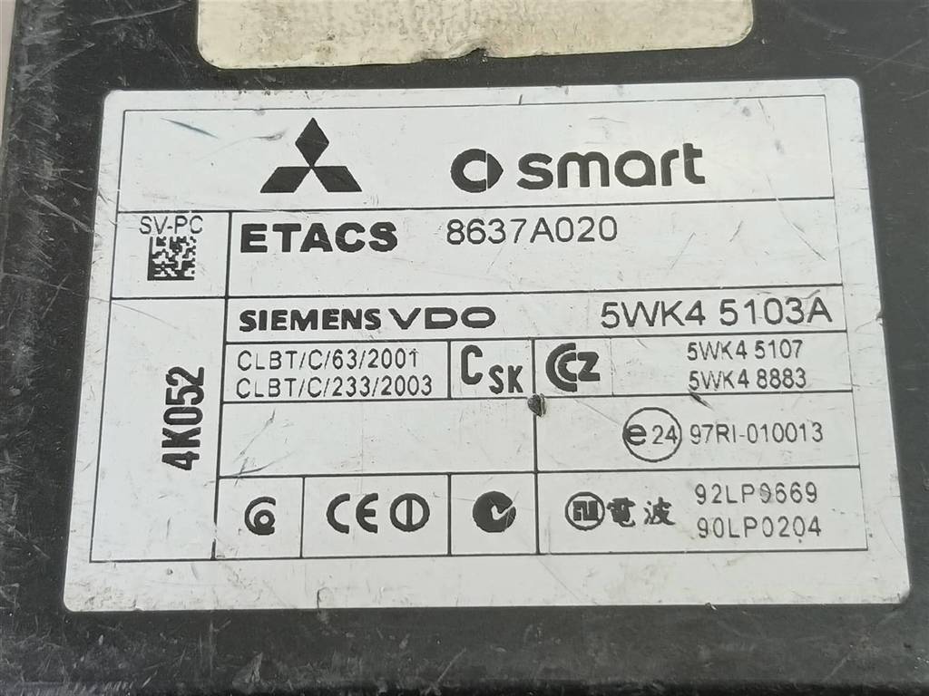 блок комфорта MITSUBISHI COLT  8637A020, 750 рублей, Москва