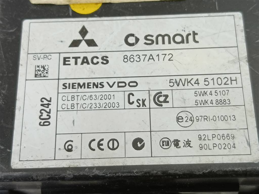 блок комфорта MITSUBISHI COLT  8637A172, 980 рублей, Москва