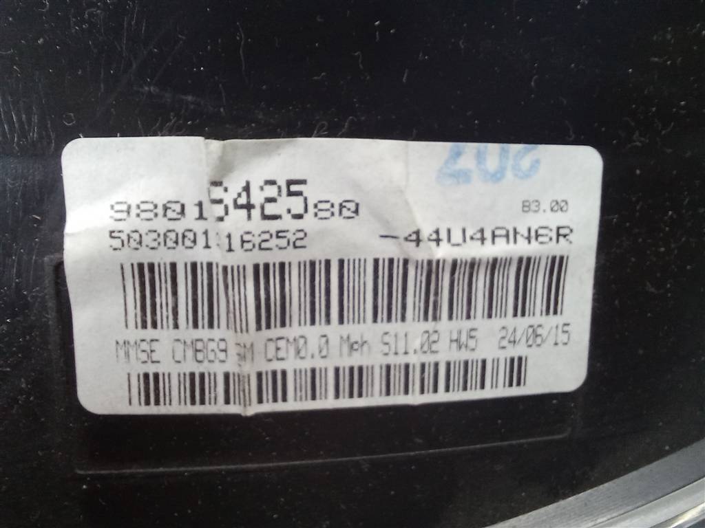 панель приборов Citroen Jumpy  9801642580, 3850 рублей, Москва