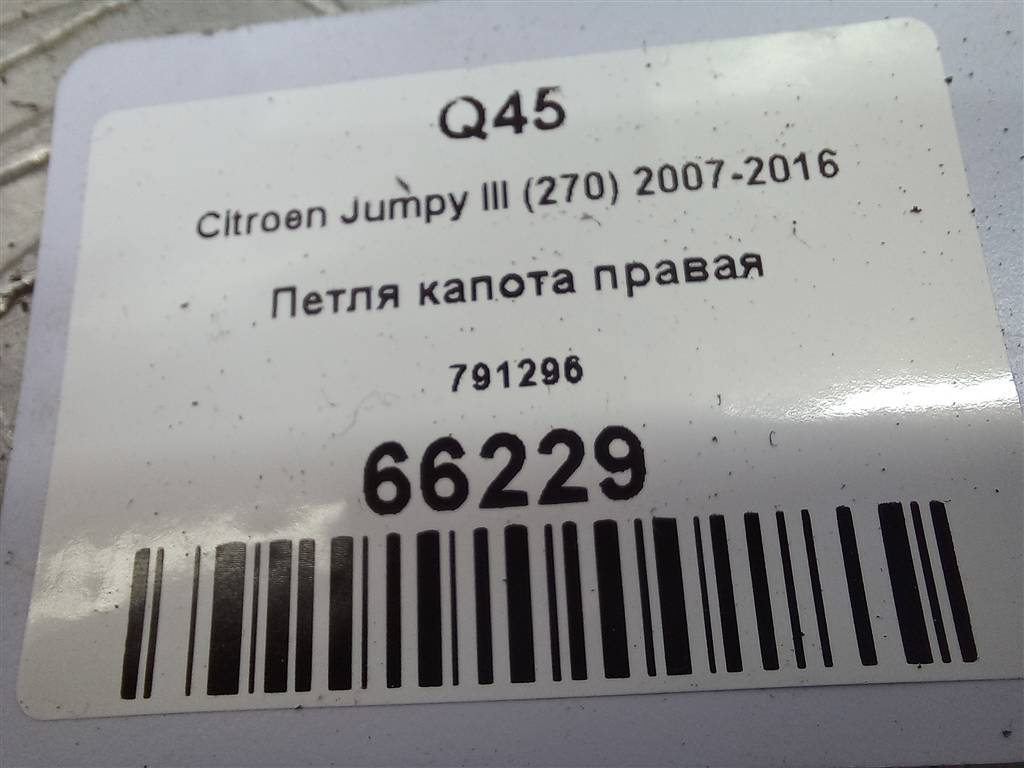 петля капота Citroen Jumpy  791296, 2130 рублей, Москва