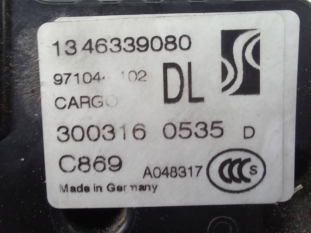 замок двери распашной Citroen Jumper  1346339080, 4660 рублей, Москва