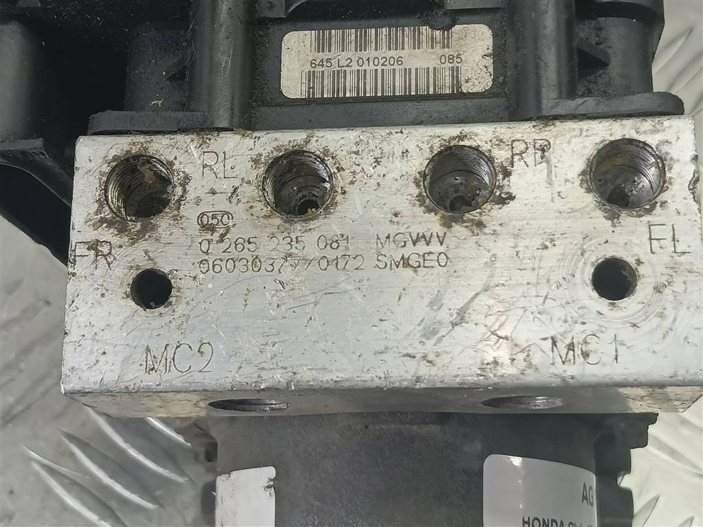 блок abs HONDA Civic 1.8 MT (140 л.с.)Civic  VIII (2005—2009) Хетчбэк 57111SMGE00, 2240 рублей, Москва