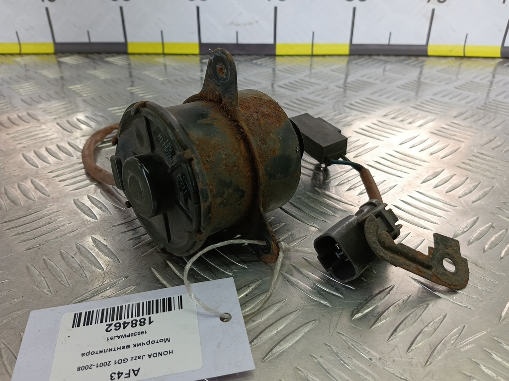 моторчик вентилятора HONDA JAZZ 1.2 MT (78 л.с.)Jazz  GD (2001—2005) Хетчбэк 19030PWAJ51, 3850 рублей, Москва