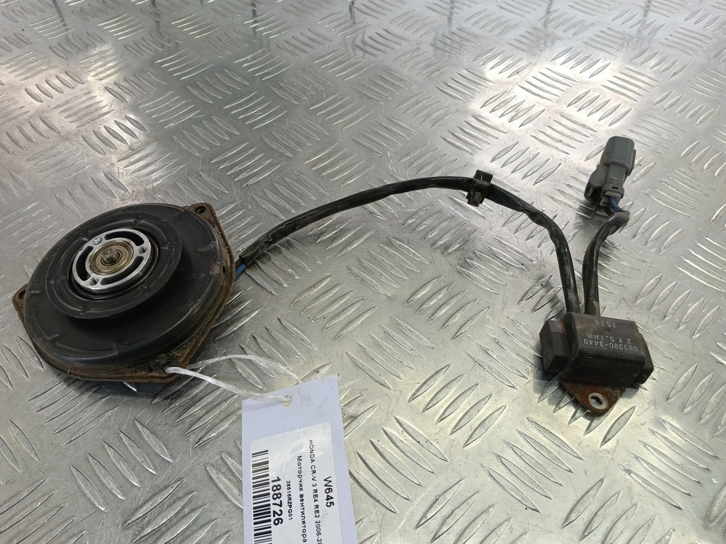 моторчик вентилятора HONDA CR-V  38616RZPG01, 6730 рублей, Москва