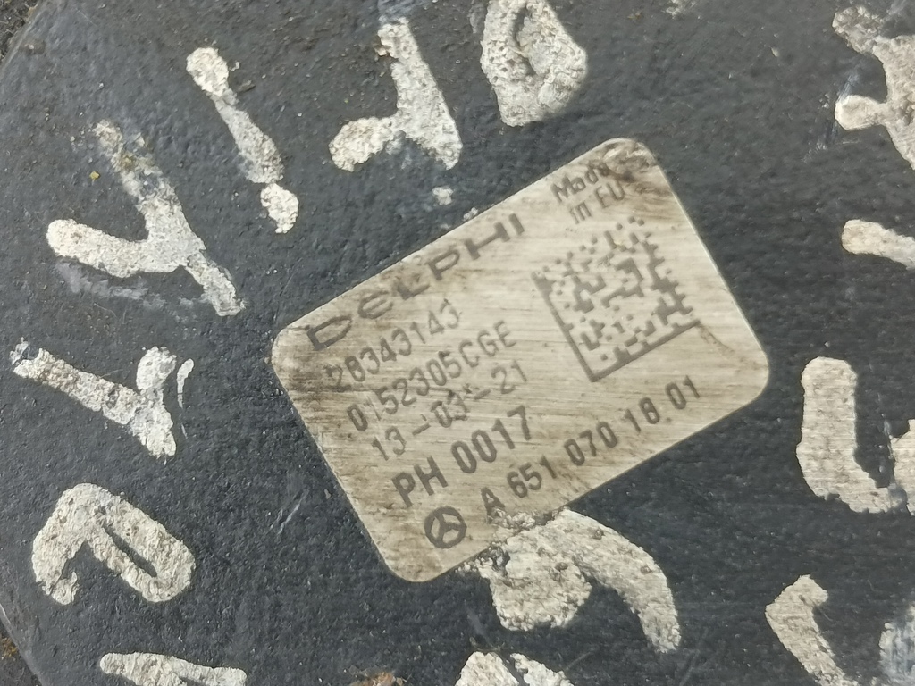 насос топливный тнвд MERCEDES-BENZ Sprinter  A6510701801, 17650 рублей, Москва