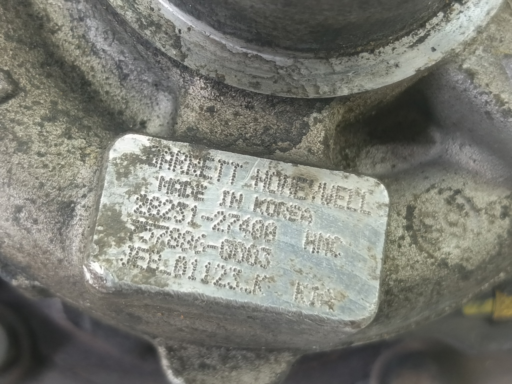 турбина Hyundai TUCSON 2.0 CRDi AT (112 л.с.)Tucson  I (2004—2011) Внедорожник 2823127400, 7880 рублей, Москва