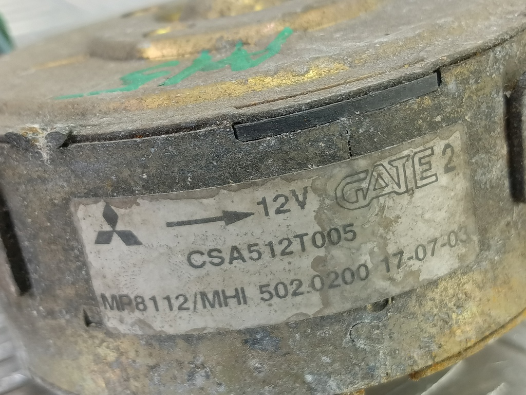 моторчик вентилятора MITSUBISHI CARISMA 1.8 GDI AT (122 л.с.)Carisma  I рестайлинг (1999—2004) Лифтбек MR914730, 980 рублей, Москва