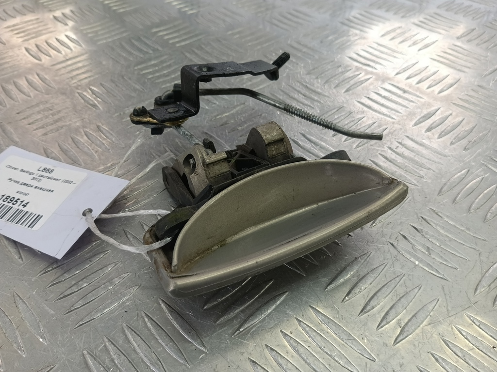 ручка двери внешняя Citroen Berlingo 1.6 MT (109 л.с.) Минивэн 5dBerlingo  I рестайлинг (2002—2012) 9101H7, 2700 рублей, Москва