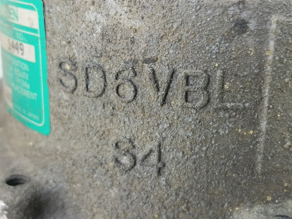 компрессор кондиционера Citroen Berlingo 1.6 MT (109 л.с.) Минивэн 5dBerlingo  I рестайлинг (2002—2012) 6453QE, 16500 рублей, Москва