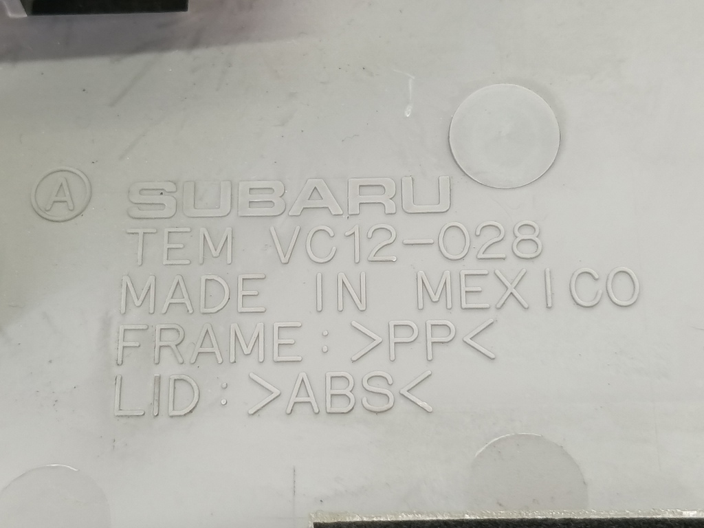 плафон потолочный SUBARU Tribeca 3.0 4WD AT (250 л.с.)Tribeca  WX (2004—2007) Внедорожник 92151XA00AMV, 980 рублей, Москва