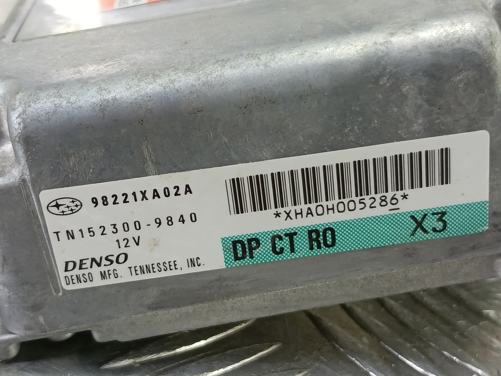 блок управления srs (air bag) SUBARU Tribeca 3.0 4WD AT (250 л.с.)Tribeca  WX (2004—2007) Внедорожник 98221XA02A, 3050 рублей, Москва