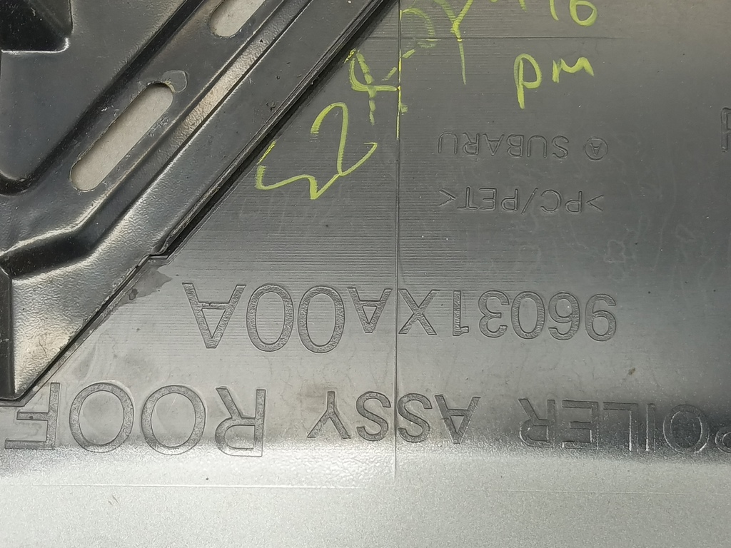 спойлер (дефлектор) крышки багажника SUBARU Tribeca 3.0 4WD AT (250 л.с.)Tribeca  WX (2004—2007) Внедорожник 96031XA00ALT, 6730 рублей, Москва