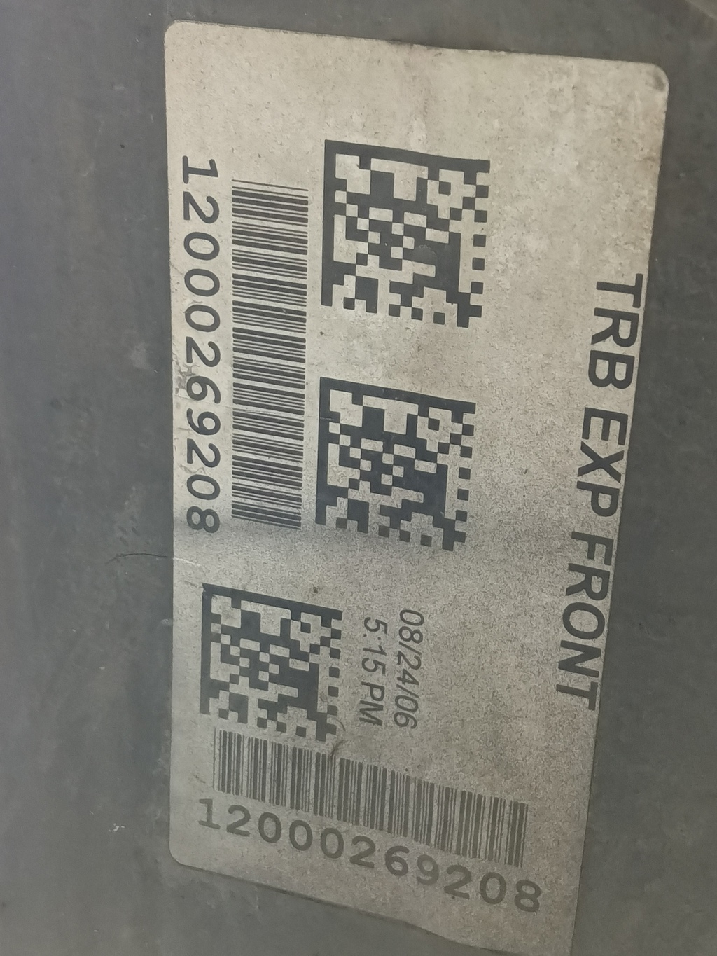 бампер SUBARU Tribeca 3.0 4WD AT (250 л.с.)Tribeca  WX (2004—2007) Внедорожник 57704XA06A, 26850 рублей, Москва