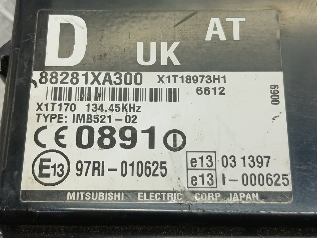 блок управления SUBARU Tribeca 3.0 4WD AT (250 л.с.)Tribeca  WX (2004—2007) Внедорожник 88281XA300, 1550 рублей, Москва