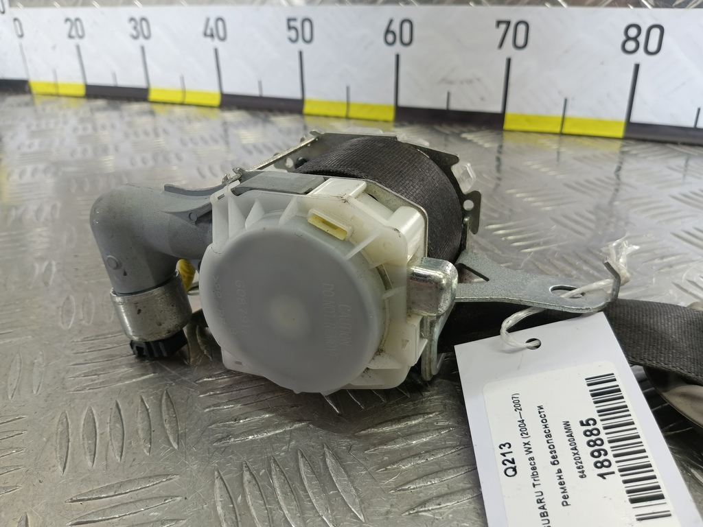 ремень безопасности SUBARU Tribeca 3.0 4WD AT (250 л.с.)Tribeca  WX (2004—2007) Внедорожник 64620XA00AMW, 2470 рублей, Москва